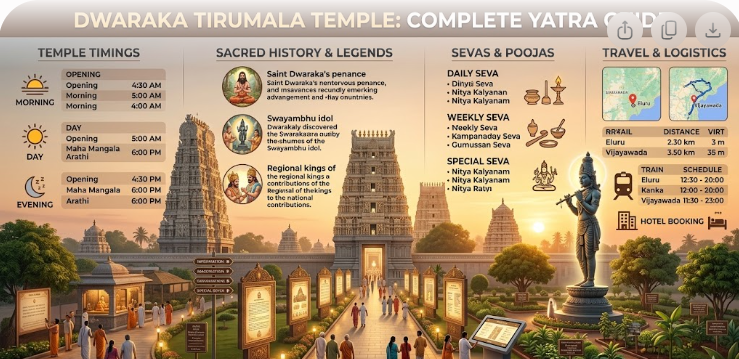 Dwaraka Tirumala Temple Timings, History, Seva & Complete Travel Guide